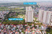 Những khu đất sắp thu hồi để mở đường ở phường Thạch Bàn, Long Biên, Hà Nội (phần 7)