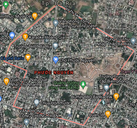 Kế hoạch sử dụng đất phường Phước Nguyên, TP Bà Rịa, tỉnh Bà Rịa - Vũng Tàu - Ảnh 1.