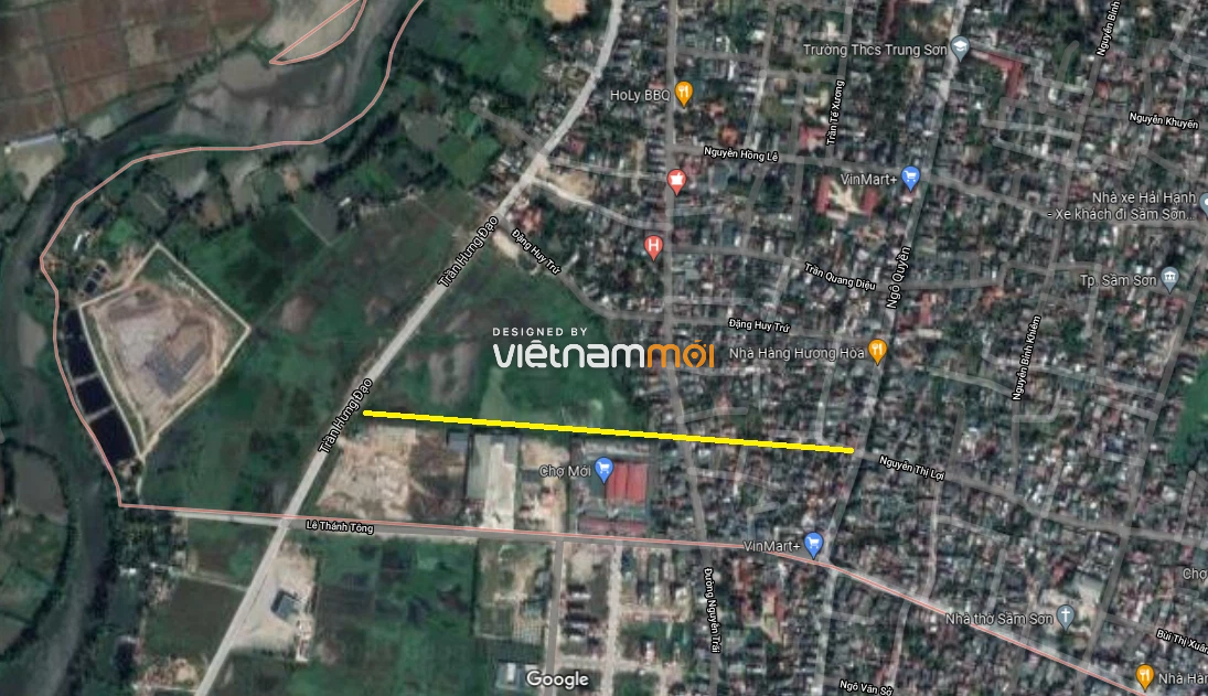 Đường sẽ mở ở phường Trung Sơn, TP Sầm Sơn, Thanh Hóa - Ảnh 3. Đường sẽ mở ở phường Trung Sơn, TP Sầm Sơn, Thanh Hóa - Ảnh 3.
