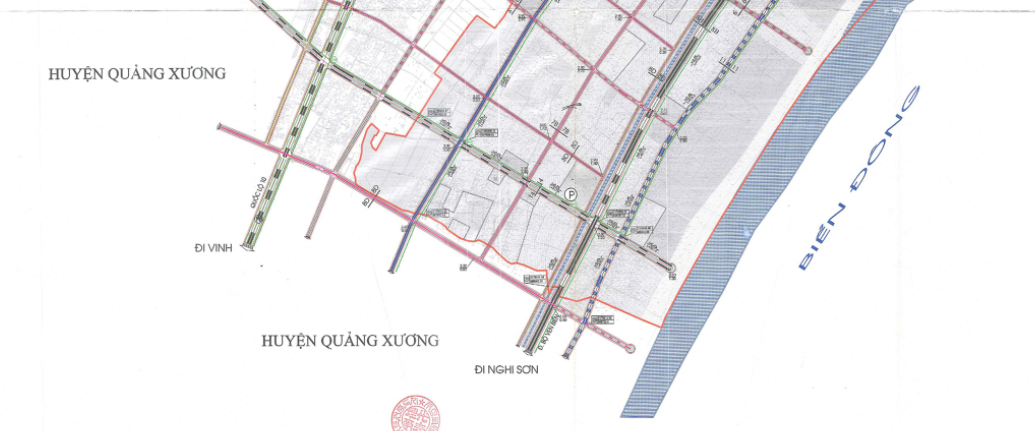 Bản đồ quy hoạch giao thông xã Quảng Đại, TP Sầm Sơn, Thanh Hóa - Ảnh 2.