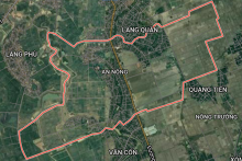 Kế hoạch sử dụng đất xã An Nông, Triệu Sơn, Thanh Hóa năm 2021