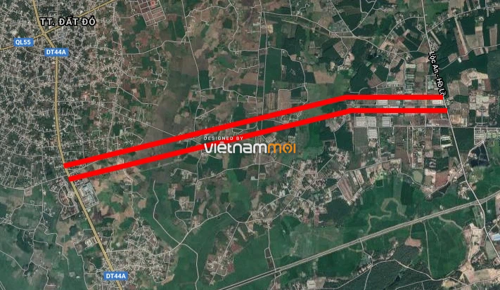 Đường sẽ mở ở huyện Đất Đỏ, tỉnh Bà Rịa - Vũng Tàu - Ảnh 3.