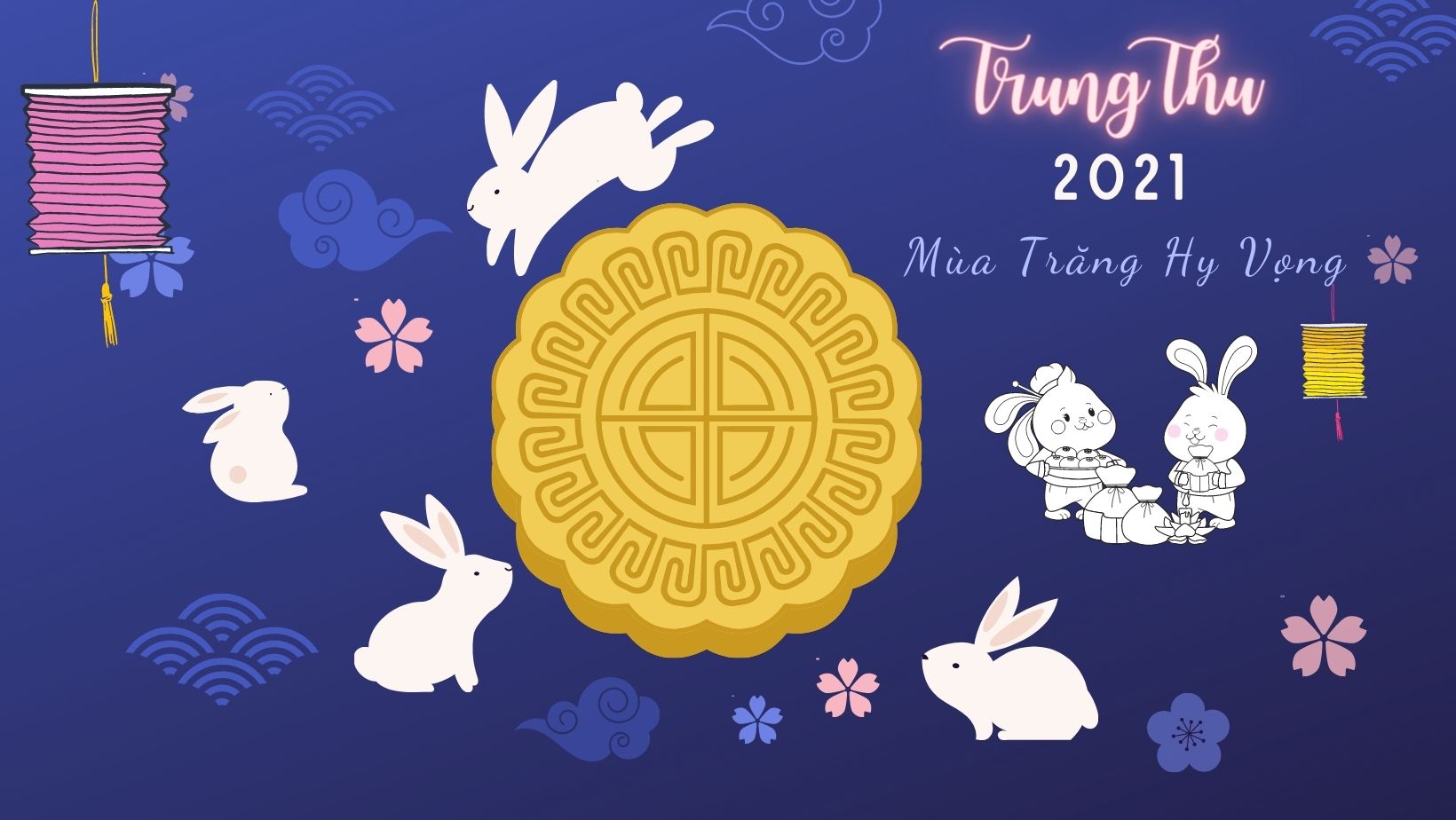Tham khảo các mẫu ảnh bìa Facebook Trung thu 2021 mới nhất - Ảnh 10.