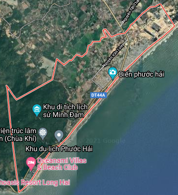 Đường sẽ mở ở thị trấn Phước Hải, huyện Đất Đỏ, tỉnh Bà Rịa - Vũng Tàu - Ảnh 1.