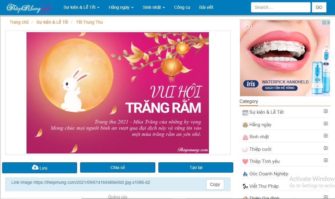 Gợi ý 3 website tạo thiệp Trung thu online miễn phí với đồ họa đẹp mắt 2021 - Ảnh 3. Gợi ý 3 website tạo thiệp Trung thu online miễn phí với đồ họa đẹp mắt 2021 - Ảnh 3.