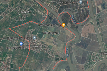 Bản đồ quy hoạch giao thông xã Trường Giang, huyện Nông Cống, tỉnh Thanh Hóa