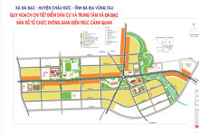 Bản đồ quy hoạch sử dụng đất xã Đá Bạc, huyện Châu Đức, tỉnh Bà Rịa - Vũng Tàu