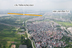 Cận cảnh loạt dự án quy mô lớn của Him Lam sẽ hưởng lợi từ cầu Trần Hưng Đạo