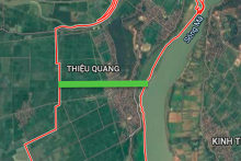 Đường sẽ mở ở xã Thiệu Quang, Thiệu Hoá, Thanh Hoá