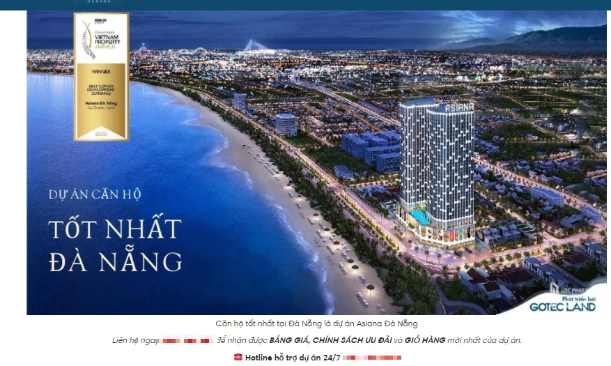 Đà Nẵng 'chỉ mặt' hai dự án rao bán khi chưa đủ điều kiện - Ảnh 1.