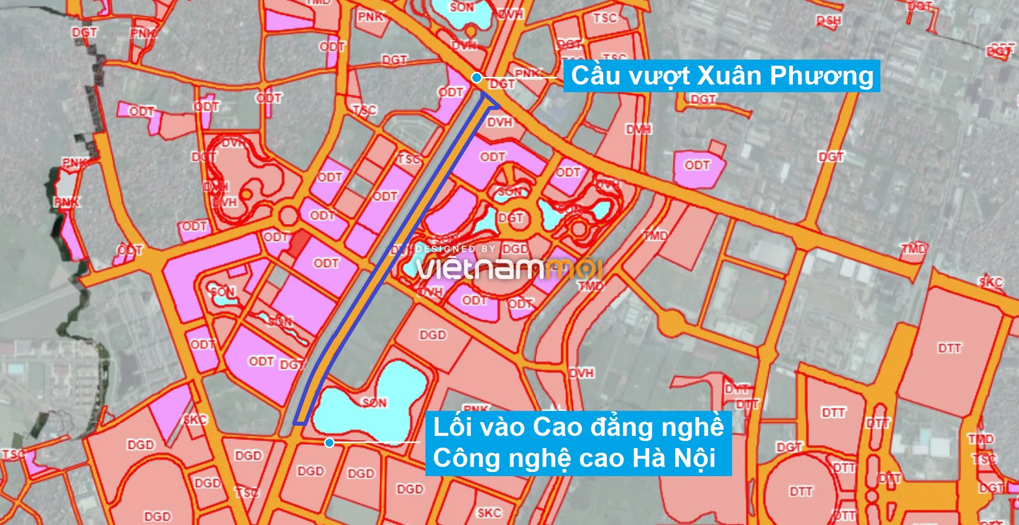 Những khu đất sắp thu hồi để mở đường ở phường Xuân Phương, Nam Từ Liêm, Hà Nội (phần 6) - Ảnh 1. Những khu đất sắp thu hồi để mở đường ở phường Xuân Phương, Nam Từ Liêm, Hà Nội (phần 6) - Ảnh 1.