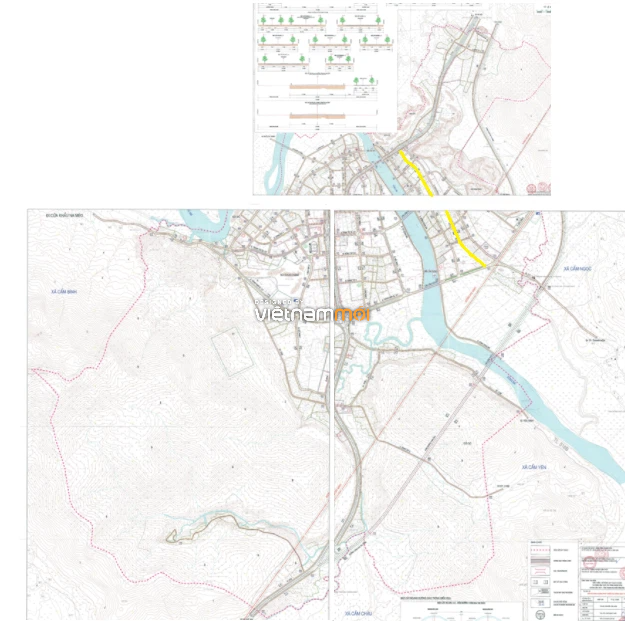 Đường sẽ mở ở thị trấn Phong Sơn, huyện Cẩm Thủy, Thanh Hóa - Ảnh 2.