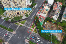 Những khu đất sắp thu hồi để mở đường ở quận Tây Hồ, Hà Nội (phần 1)