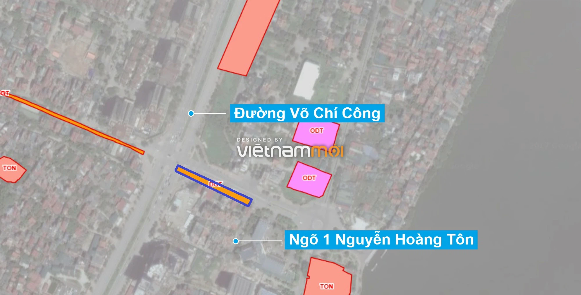 Những khu đất sắp thu hồi để mở đường ở quận Tây Hồ, Hà Nội (phần 1) - Ảnh 1. Những khu đất sắp thu hồi để mở đường ở quận Tây Hồ, Hà Nội (phần 1) - Ảnh 1.