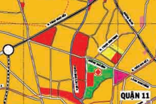 Bản đồ quy hoạch giao thông Hiệp Tân, quận Tân Phú, TP HCM