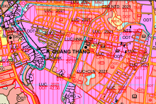 Bản đồ quy hoạch sử dụng đất phường Quảng Thắng, TP Thanh Hóa, Thanh Hóa
