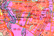 Bản đồ quy hoạch giao thông phường Quảng Thắng, TP Thanh Hóa, Thanh Hóa