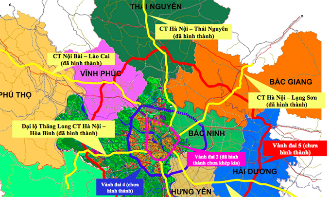 Hà Nội đồng ý chủ trương làm đường vành đai 4 – vùng Thủ đô - Ảnh 2. Hà Nội đồng ý chủ trương làm đường vành đai 4 – vùng Thủ đô - Ảnh 2.