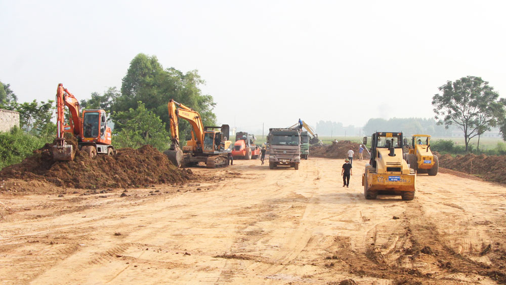Bắc Giang: Dồn lực thi công, sớm đưa các dự án trọng điểm vào khai thác - Ảnh 4. Bắc Giang: Dồn lực thi công, sớm đưa các dự án trọng điểm vào khai thác - Ảnh 4.