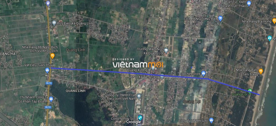 Đường sẽ mở ở huyện Quảng Xương, Thanh Hóa - Ảnh 3. Đường sẽ mở ở huyện Quảng Xương, Thanh Hóa - Ảnh 3.