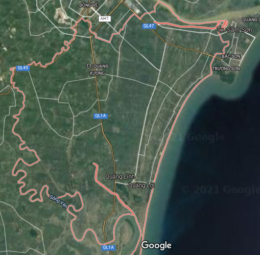 Đường sẽ mở ở huyện Quảng Xương, Thanh Hóa - Ảnh 1. Đường sẽ mở ở huyện Quảng Xương, Thanh Hóa - Ảnh 1.