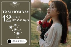 Tử vi hôm nay (26/9/2021) của 12 cung hoàng đạo: Bạch Dương phát tài, Bảo Bình đón tin vui
