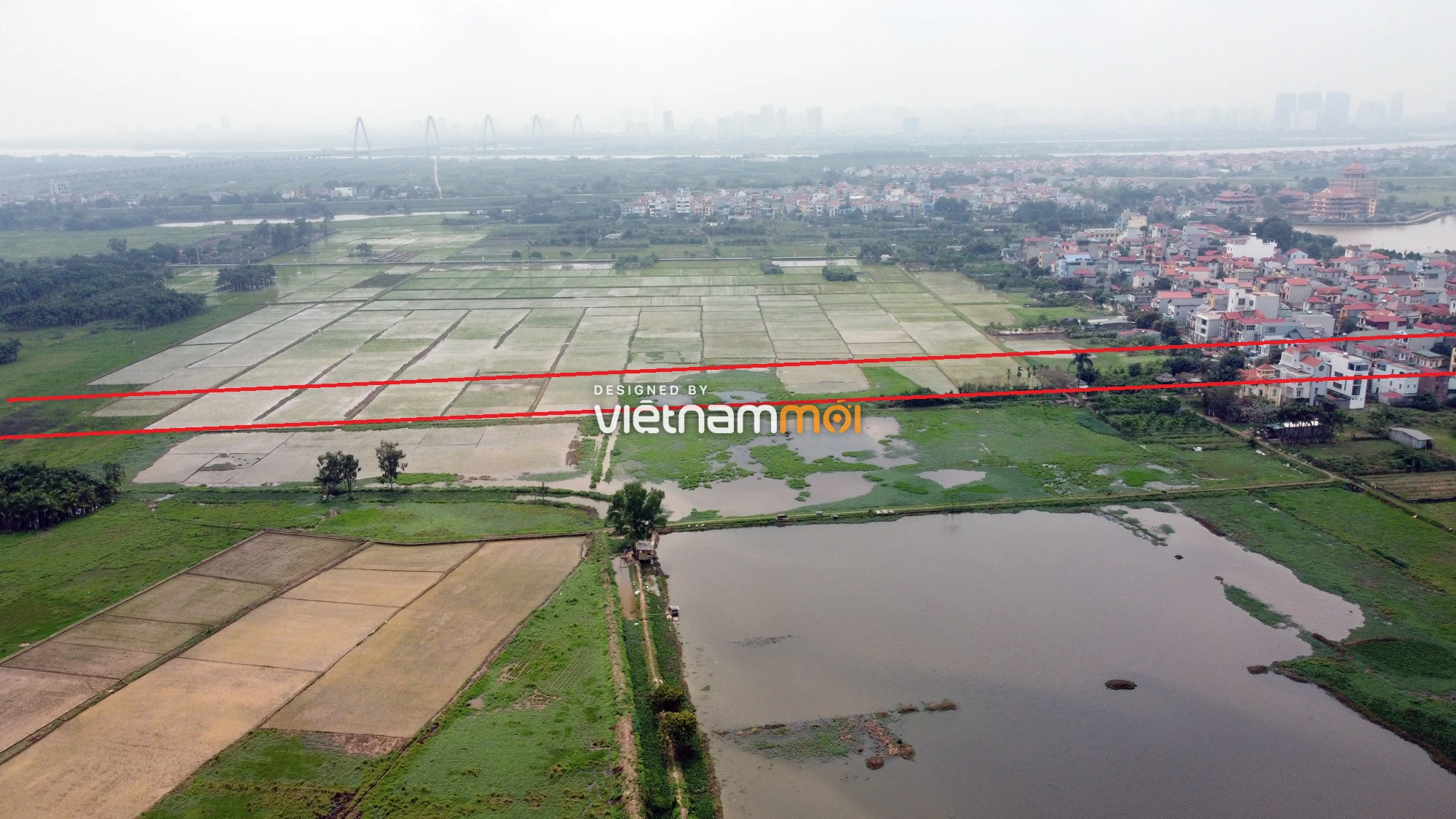 Đường sẽ mở theo quy hoạch xung quanh dự án Thành phố Thông minh Bắc Hà Nội (phần 4) - Ảnh 12. Đường sẽ mở theo quy hoạch xung quanh dự án Thành phố Thông minh Bắc Hà Nội (phần 4) - Ảnh 12.