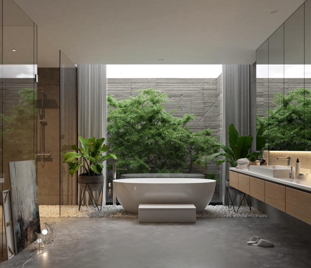 Top 3 xu hướng thiết kế phòng tắm 2021 đặc biệt ấn tượng - Ảnh 8. Top 3 xu hướng thiết kế phòng tắm 2021 đặc biệt ấn tượng - Ảnh 8.