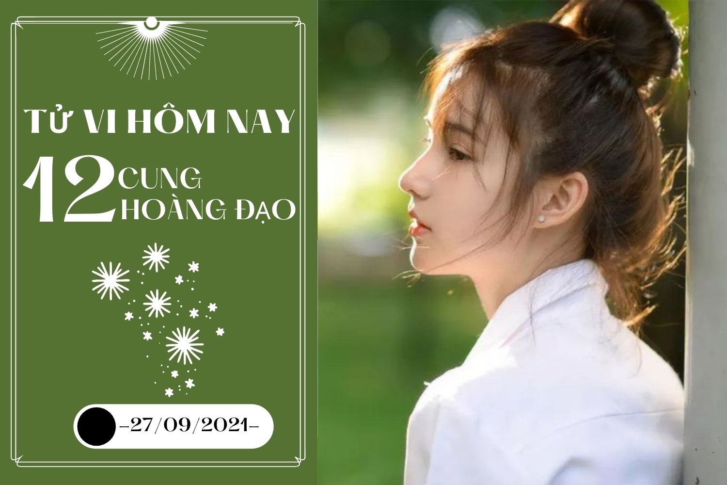 Tử vi hôm nay (27/9/2021) của 12 cung hoàng đạo: Ma Kết ham học hỏi, Nhân Mã tình cảm chuyển biến tích cực - Ảnh 1. Tử vi hôm nay (27/9/2021) của 12 cung hoàng đạo: Ma Kết ham học hỏi, Nhân Mã tình cảm chuyển biến tích cực - Ảnh 1.