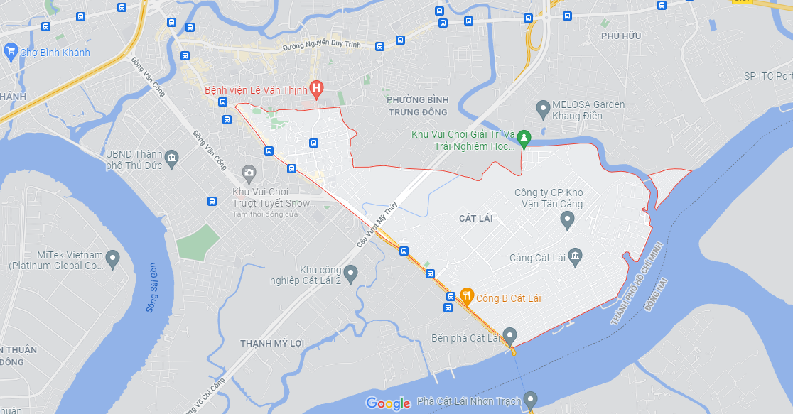 Đường sẽ mở theo quy hoạch ở phường Cát Lái, quận 2, Thủ Đức, TP HCM (phần 3) - Ảnh 1.