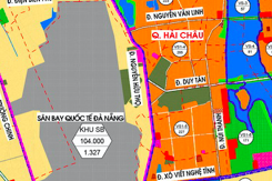 Bản đồ quy hoạch sử dụng đất phường Hoà Thuận Tây, Hải Châu, Đà Nẵng