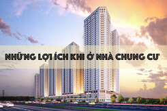 7 lợi ích khi ở căn hộ chung cư so với nhà mặt đất