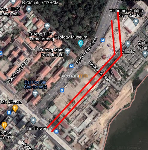 Đường sẽ mở ở phường Bến Nghé, quận 1, TP HCM - Ảnh 3. Đường sẽ mở ở phường Bến Nghé, quận 1, TP HCM - Ảnh 3.