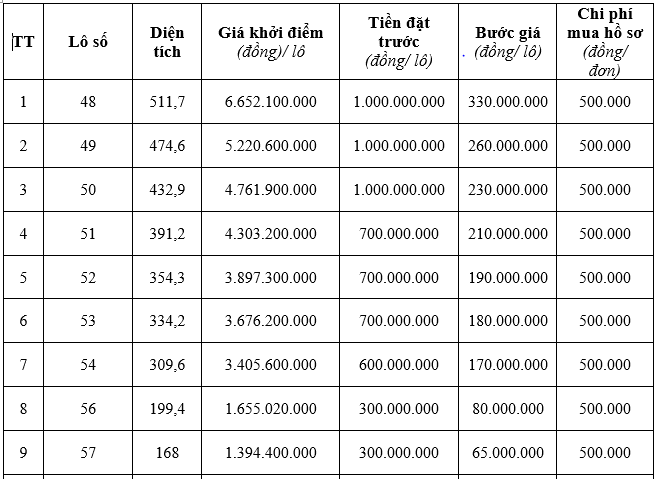 Thạch Hà, Hà Tĩnh sắp đấu giá 9 lô đất, khởi điểm từ 1,394 tỷ đồng/lô - Ảnh 1. Thạch Hà, Hà Tĩnh sắp đấu giá 9 lô đất, khởi điểm từ 1,394 tỷ đồng/lô - Ảnh 1.