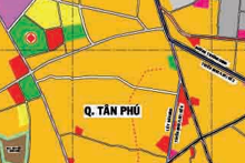 Bản đồ quy hoạch giao thông Phú Thọ Hòa, quận Tân Phú, TP HCM