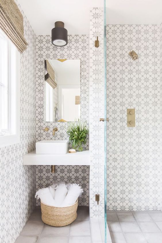 3 Mẹo phối màu gạch nhà vệ sinh đẹp, mang tính thẩm mỹ cao - Ảnh 8. 3 Mẹo phối màu gạch nhà vệ sinh đẹp, mang tính thẩm mỹ cao - Ảnh 8.