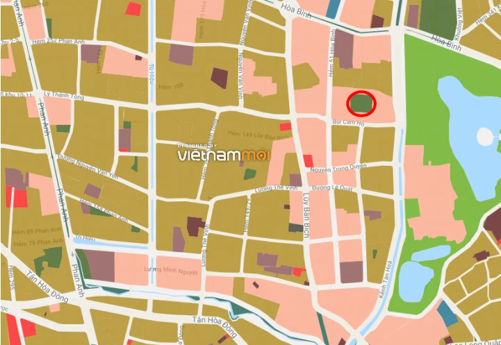 Đất có quy hoạch ở phường Tân Thới Hòa, quận Tân Phú, TP HCM - Ảnh 2.