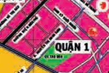 Bản đồ quy hoạch giao thông phường Bến Thành, quận 1, TP HCM