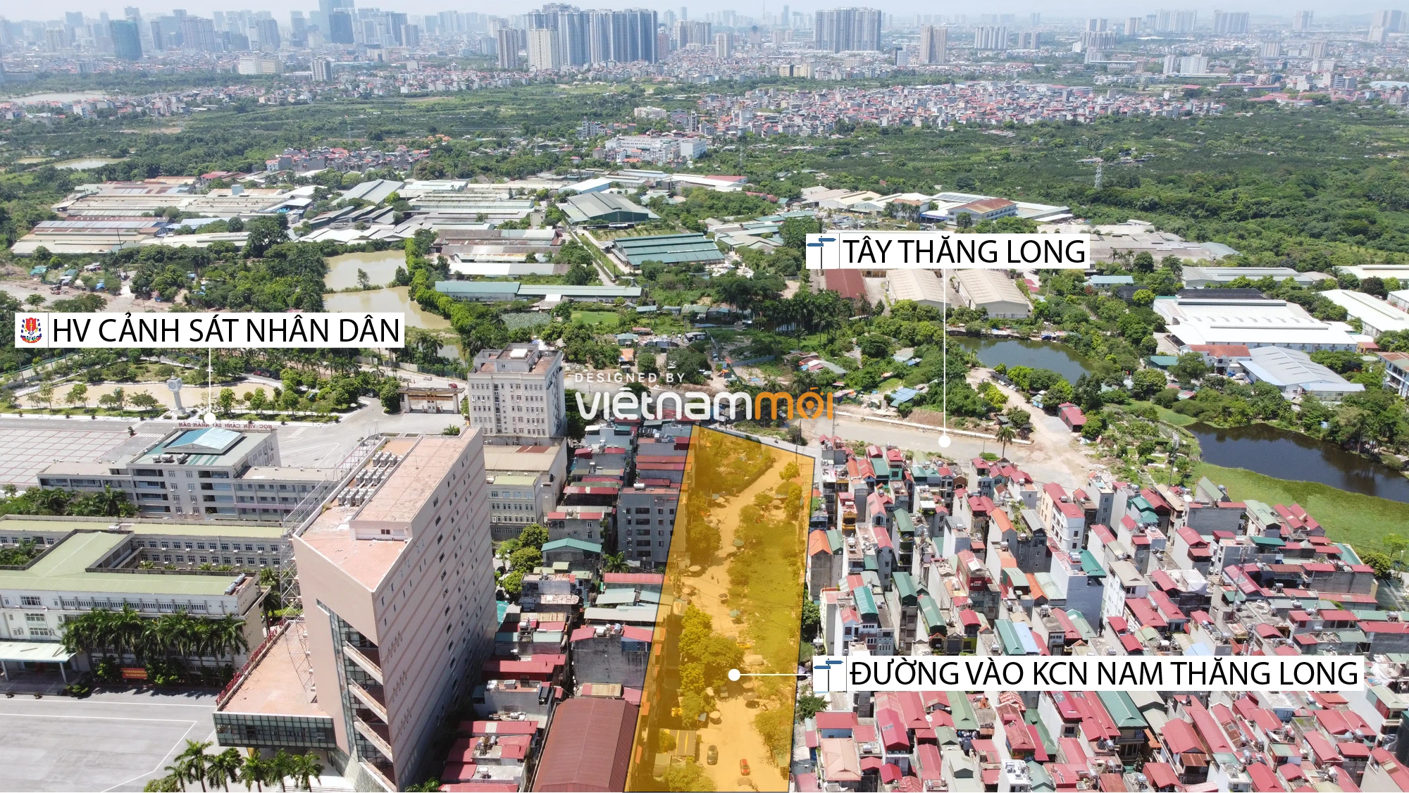 Chuyển động mới ở dự án đường vào KCN Nam Thăng Long, Bắc Từ Liêm, Hà Nội - Ảnh 1. Chuyển động mới ở dự án đường vào KCN Nam Thăng Long, Bắc Từ Liêm, Hà Nội - Ảnh 1.