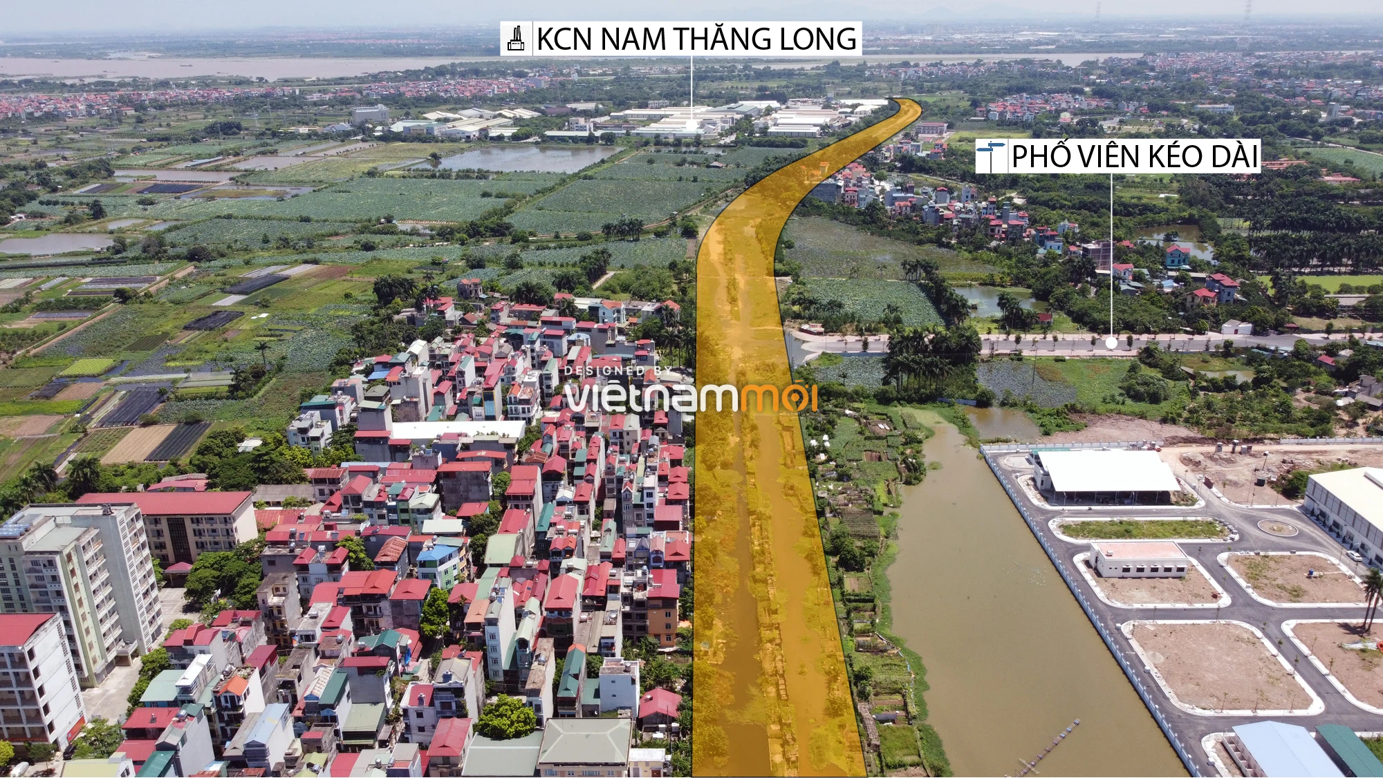 Chuyển động mới ở dự án đường vào KCN Nam Thăng Long, Bắc Từ Liêm, Hà Nội - Ảnh 7. Chuyển động mới ở dự án đường vào KCN Nam Thăng Long, Bắc Từ Liêm, Hà Nội - Ảnh 7.