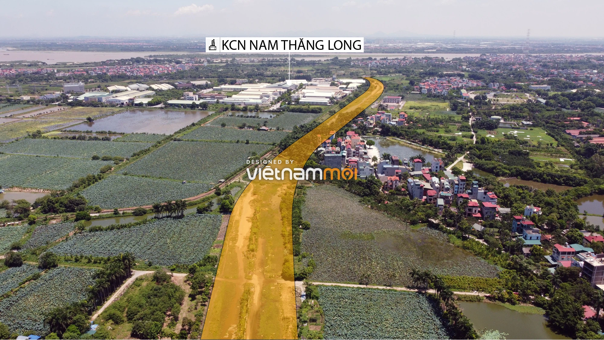 Chuyển động mới ở dự án đường vào KCN Nam Thăng Long, Bắc Từ Liêm, Hà Nội - Ảnh 8. Chuyển động mới ở dự án đường vào KCN Nam Thăng Long, Bắc Từ Liêm, Hà Nội - Ảnh 8.