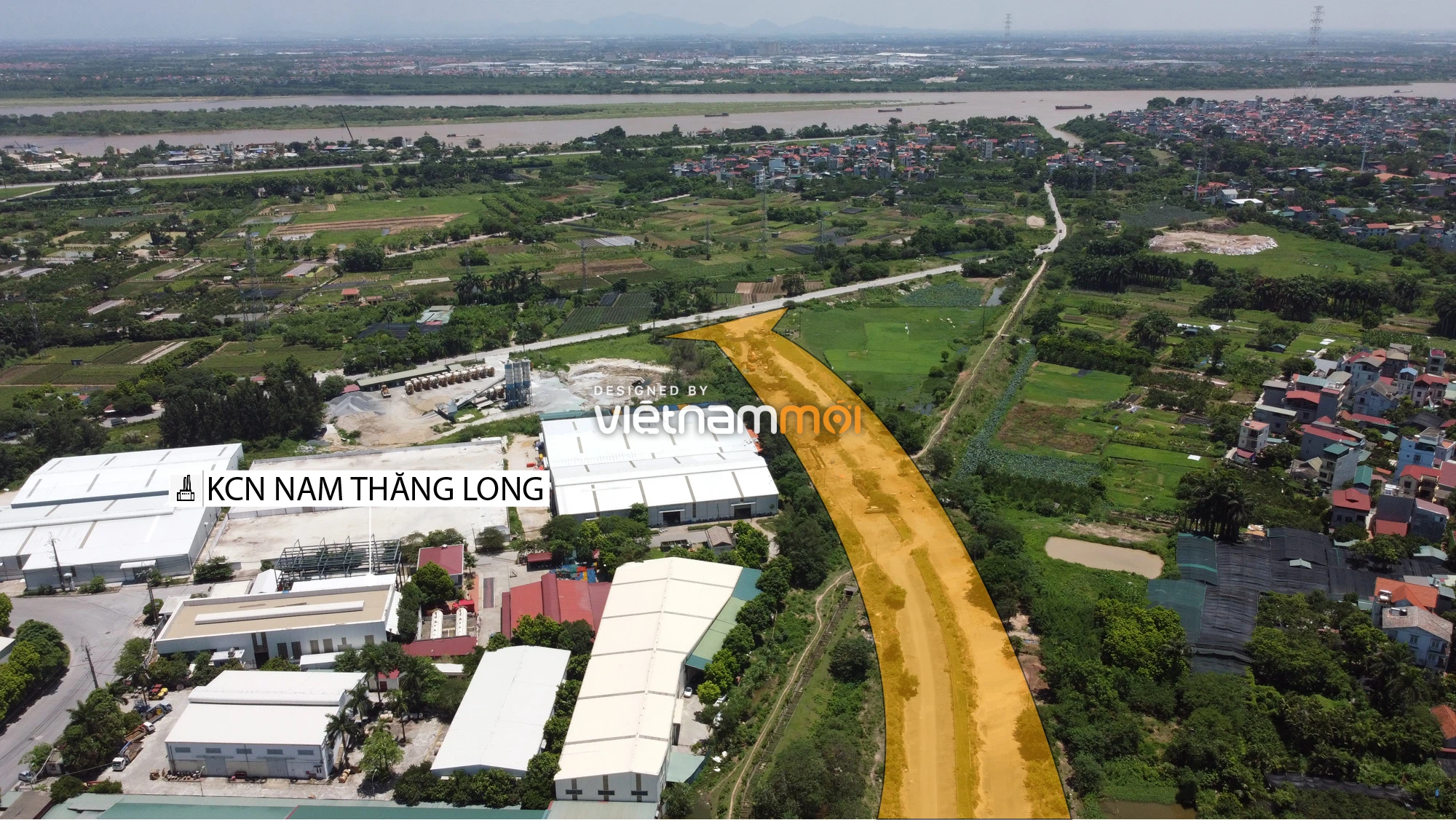 Chuyển động mới ở dự án đường vào KCN Nam Thăng Long, Bắc Từ Liêm, Hà Nội - Ảnh 13. Chuyển động mới ở dự án đường vào KCN Nam Thăng Long, Bắc Từ Liêm, Hà Nội - Ảnh 13.