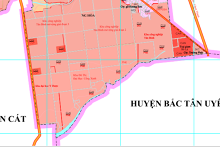 Bản đồ quy hoạch giao thông xã Hưng Hòa, Bàu Bàng, Bình Dương