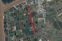 Đường sẽ mở ở xã Lý Nhơn, huyện Cần Giờ, TP HCM