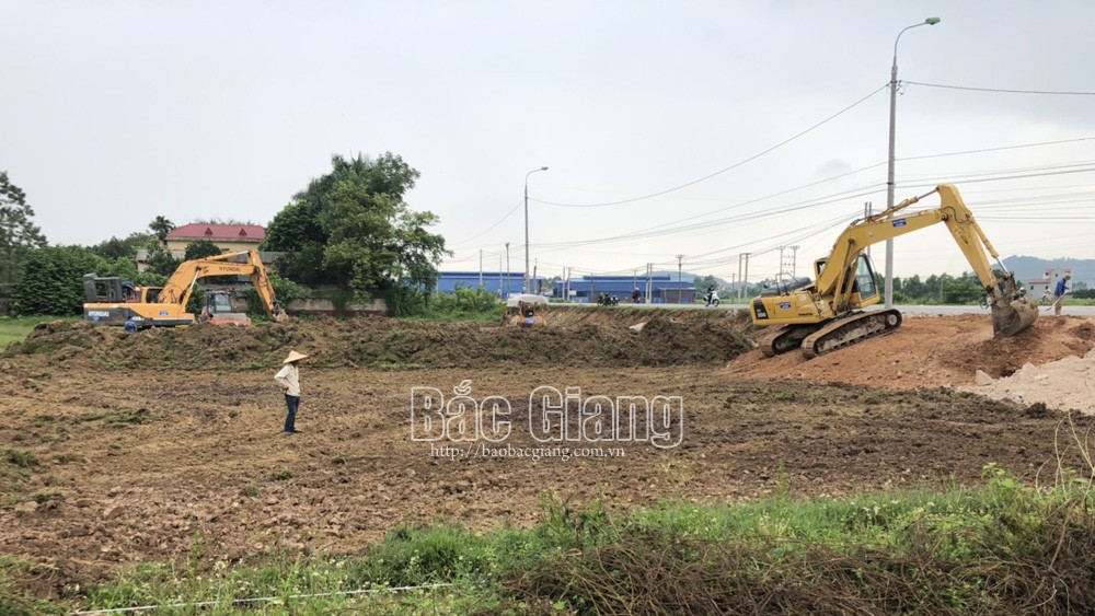 Bắc Giang: Khởi công xây dựng tuyến đường nối quốc lộ 37 với tỉnh lộ 292 - Ảnh 1.