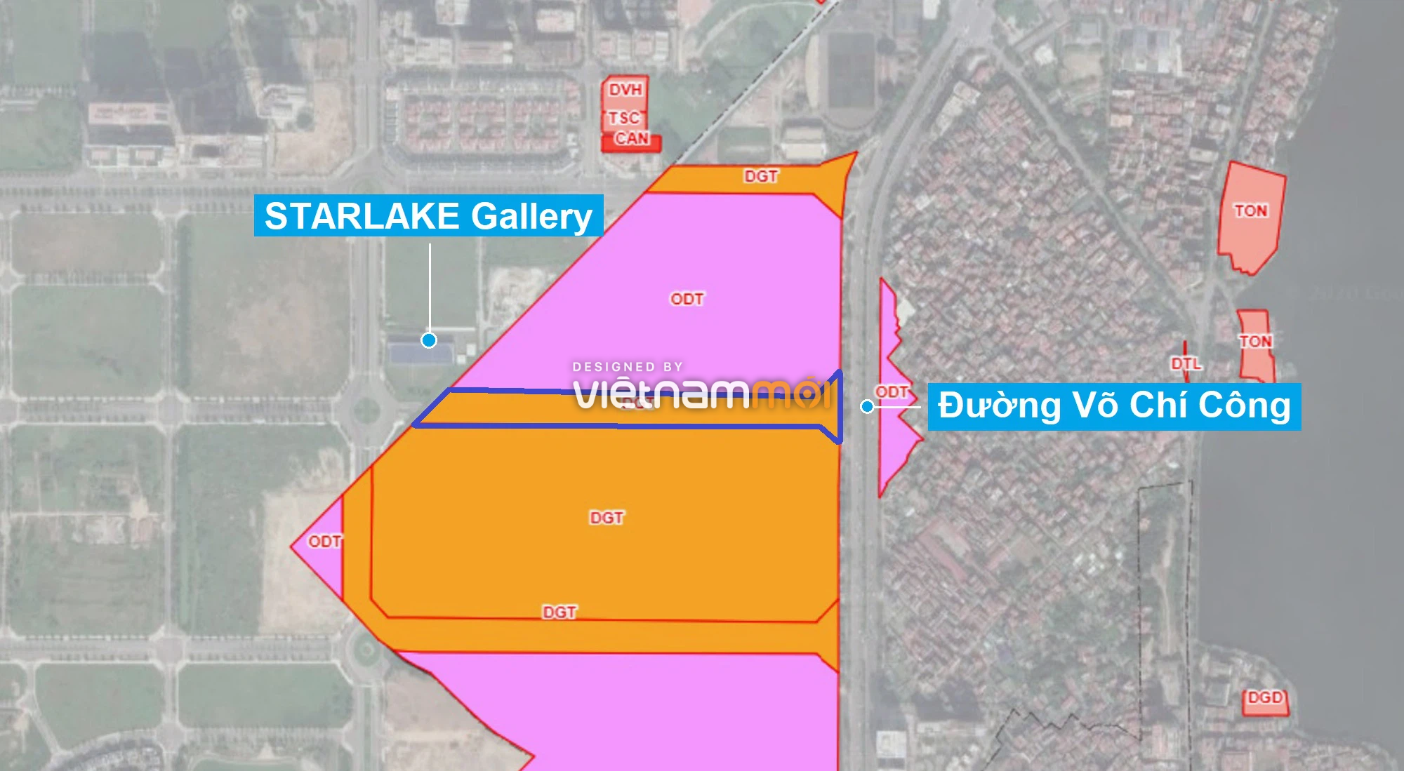 Những khu đất sắp thu hồi để mở đường ở quận Tây Hồ, Hà Nội (phần 2) - Ảnh 1.