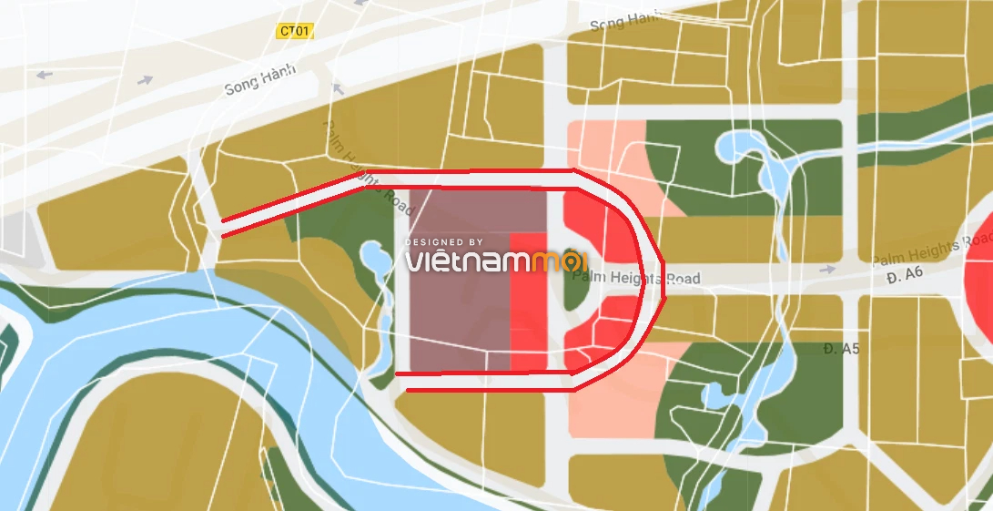Đường sẽ mở theo quy hoạch ở phường An Phú, quận 2, Thủ Đức, TP HCM (phần 2) - Ảnh 2. Đường sẽ mở theo quy hoạch ở phường An Phú, quận 2, Thủ Đức, TP HCM (phần 2) - Ảnh 2.