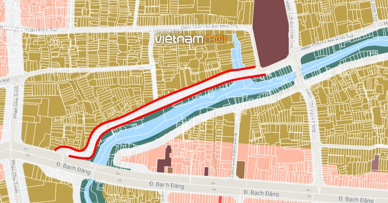 Đường sẽ mở theo quy hoạch ở phường 24, quận Bình Thạnh, TP HCM (phần 4) - Ảnh 2. Đường sẽ mở theo quy hoạch ở phường 24, quận Bình Thạnh, TP HCM (phần 4) - Ảnh 2.