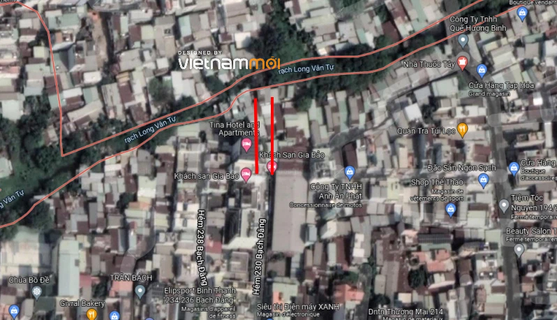 Đường sẽ mở theo quy hoạch ở phường 24, quận Bình Thạnh, TP HCM (phần 2) - Ảnh 7. Đường sẽ mở theo quy hoạch ở phường 24, quận Bình Thạnh, TP HCM (phần 2) - Ảnh 7.
