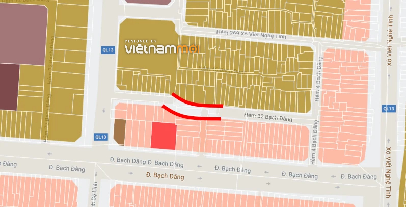 Đường sẽ mở theo quy hoạch ở phường 24, quận Bình Thạnh, TP HCM (phần 1) - Ảnh 4.